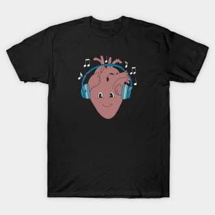 Anatomy heart music medicine T-Shirt